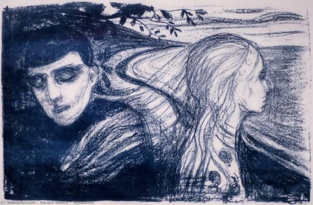 Edvard munch separation