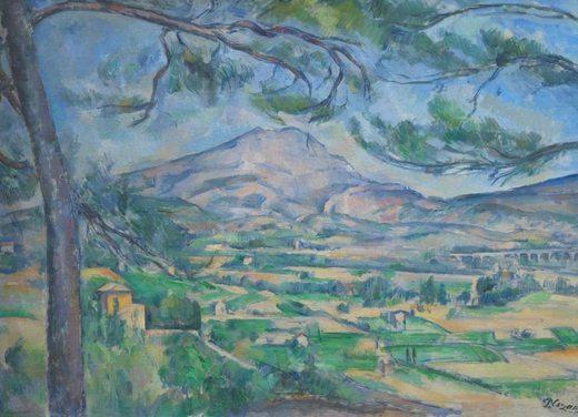 Paul cezanne montagne sainte victoire i